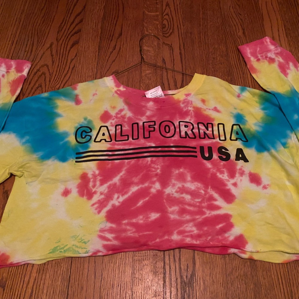 Women’s Tye-dye crop top by Taste of Ollie
